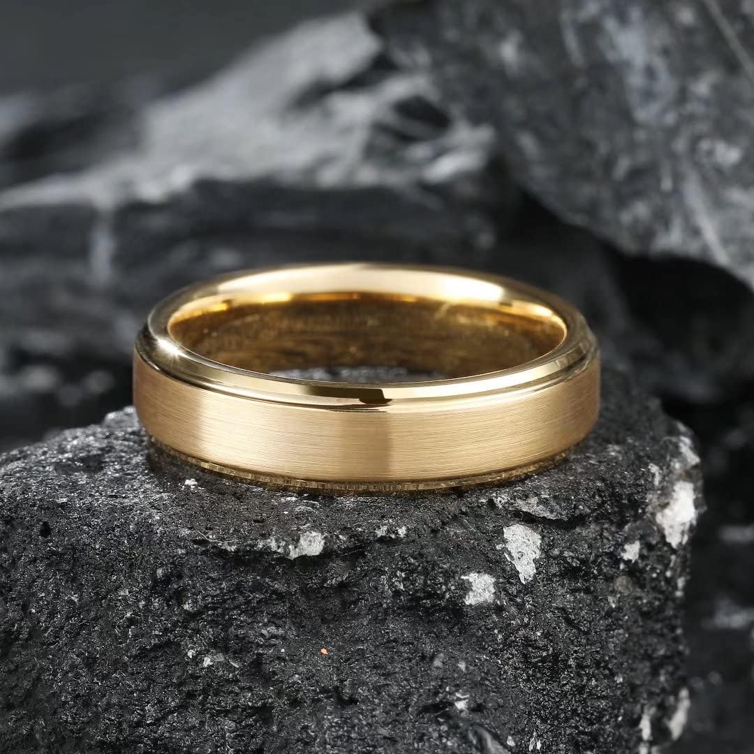 Gold-Tone Tungsten Bands: What '14K Gold Plated' and '24K Gold Plated' Actually Mean on a $30 Ring